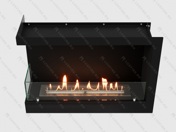 Встроенный биокамин Lux Fire Угловой 690 S (левый угол)