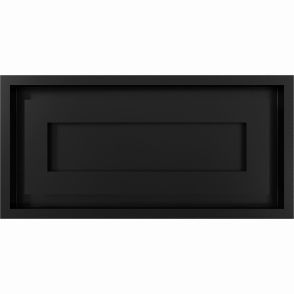 Решетка WIND Черная 22х45