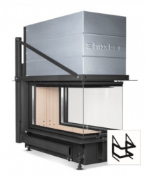 Каминная топка Hoxter UKA 86/50/86/52h Монтажная конструкция с рамкой 8-и сторонней